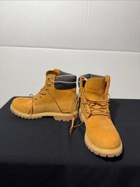 Timberland Wheat Yellow Lace-Up Women's Combat Boots